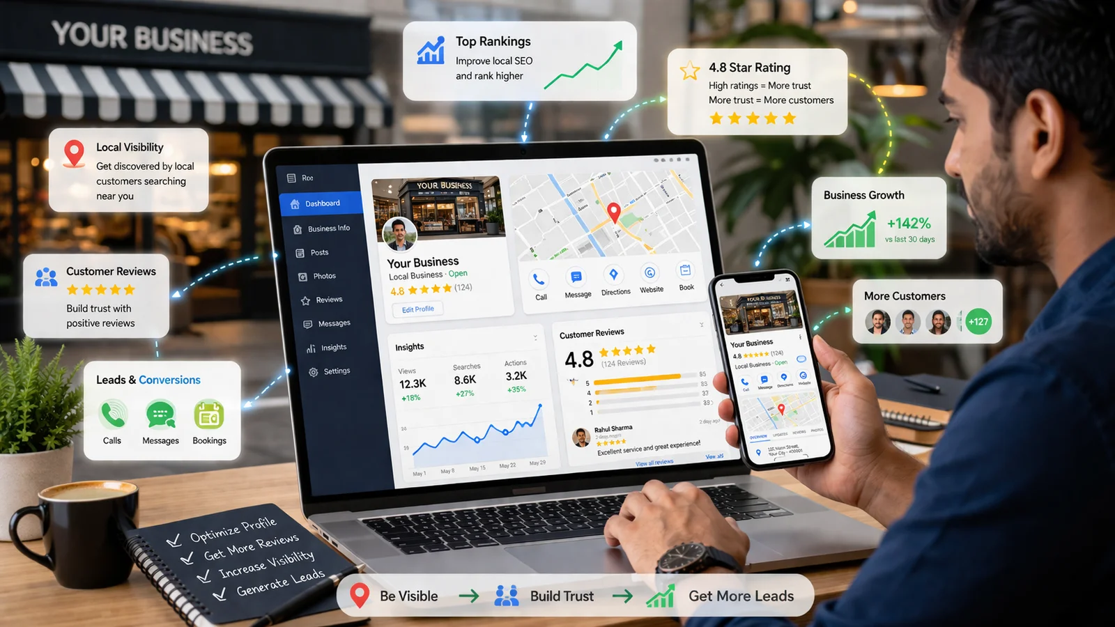 How to Create and Optimize Your Google Business Profile for More Leads