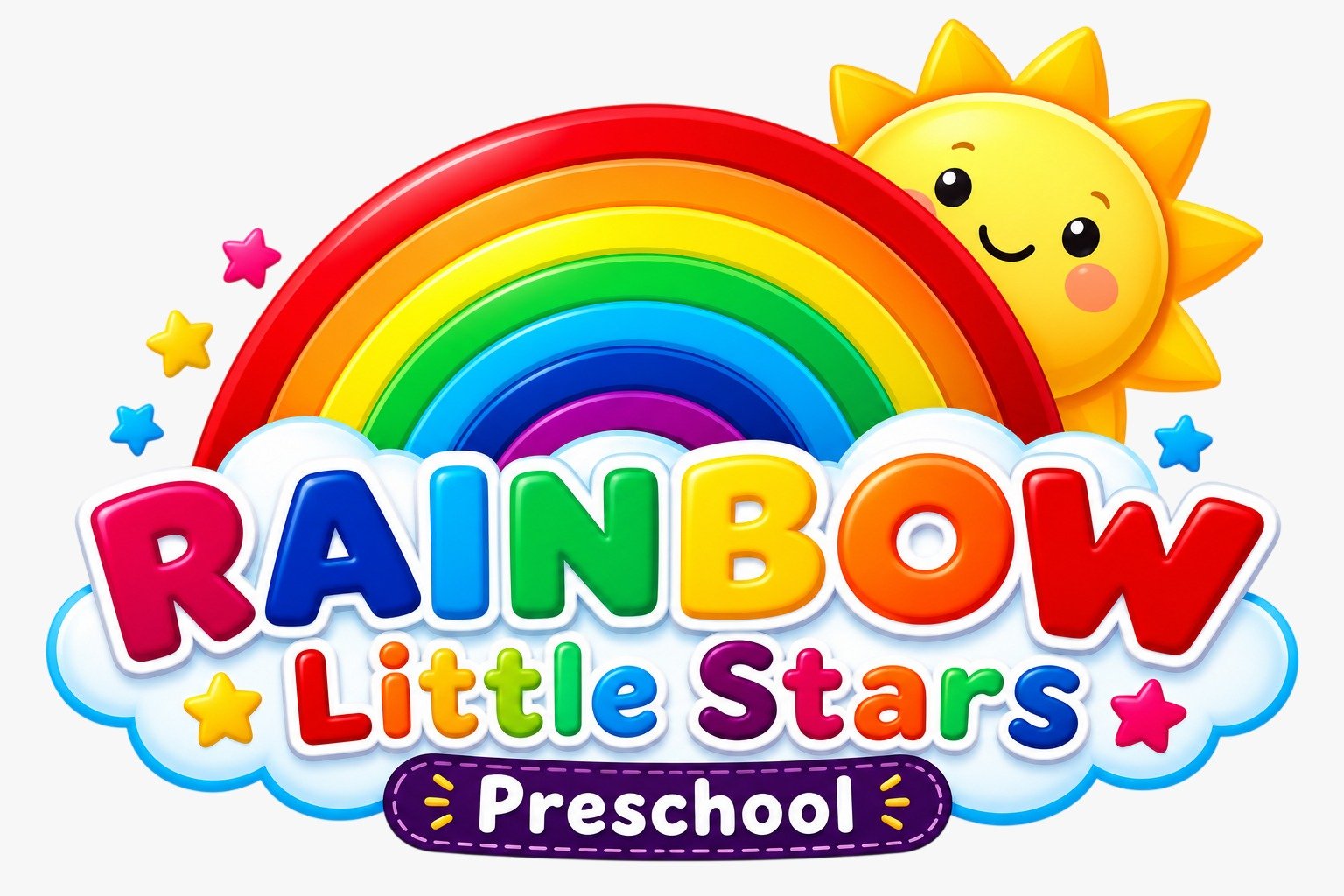 Rainbow Little Stars Preschool logo
