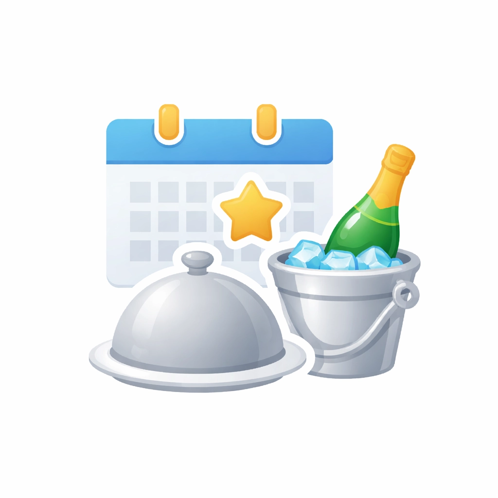 Hospitality and events marketing services icon