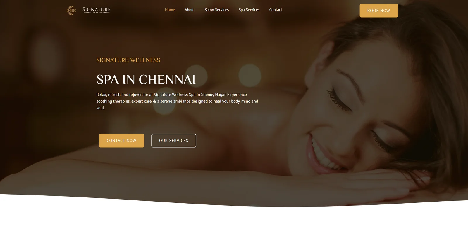 Signature Wellness Website